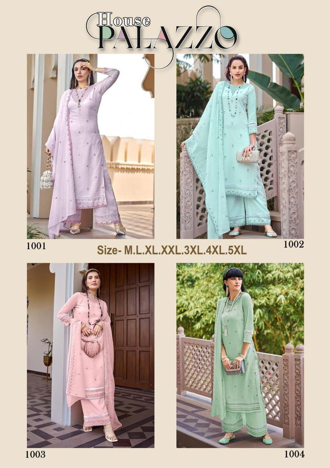 Palazzo House By Isavasyam Eid Readymade Suits Wholesale Market In Surat